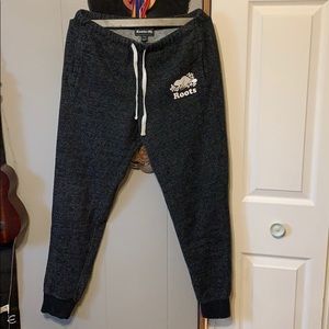 Roots fitted sweatpants